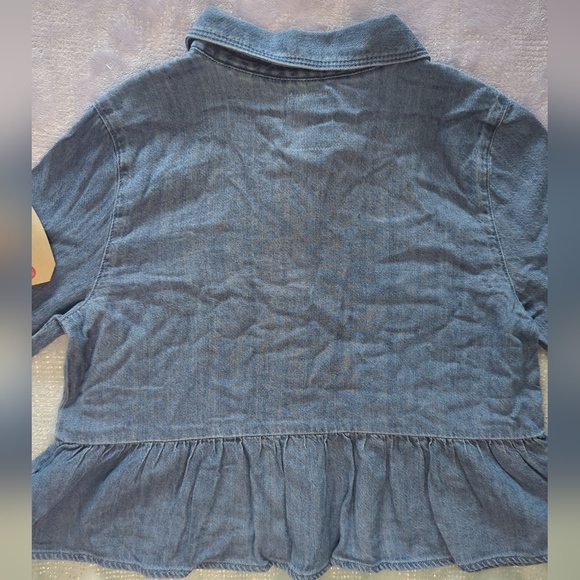 Set Of 2 NWT Levi's Children Size L Button Shirts Long Sleeves - Picture 4 of 16
